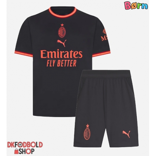 AC Milan Diego Moreira #22 Tredje trøje Børn 2026-27 Kort ærmer (+ korte bukser)
